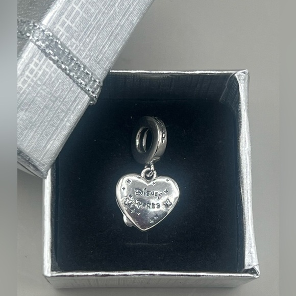 Nightmare Before Christmas S925 Charm Jack & Sally ♥️ Locket Slider Charm NWOT - Picture 5 of 7